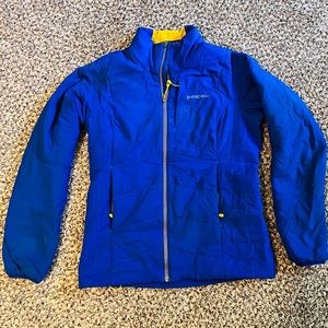 Patagonia Women’s Blue Nano Air Puff Full Zip Sweater Jacket (Medium)